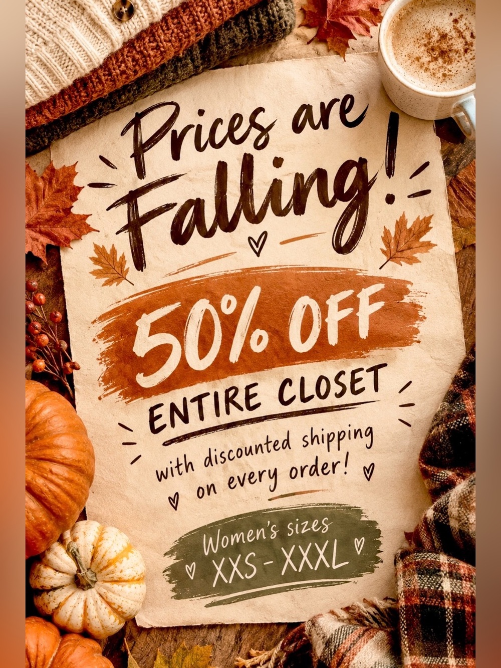 🍁50% OFF🍁